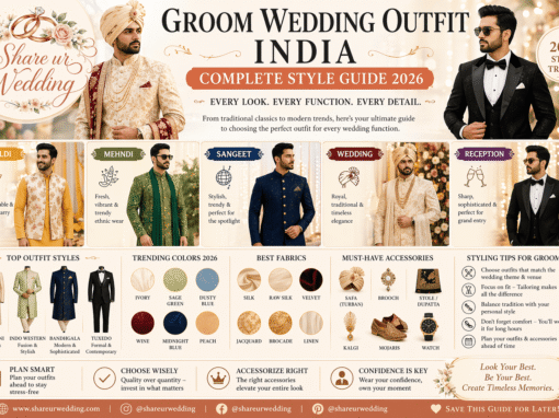 Groom Wedding Outfit India: Complete Style Guide 2026 Groom Wedding Outfit India: Complete Style Guide 2026