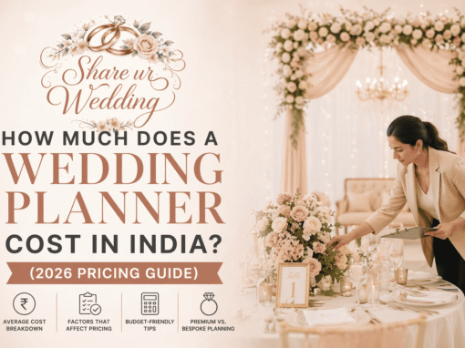 How Much Does a Wedding Planner Cost in India? (2026 Pricing Guide) How Much Does a Wedding Planner Cost in India? (2026 Pricing Guide)