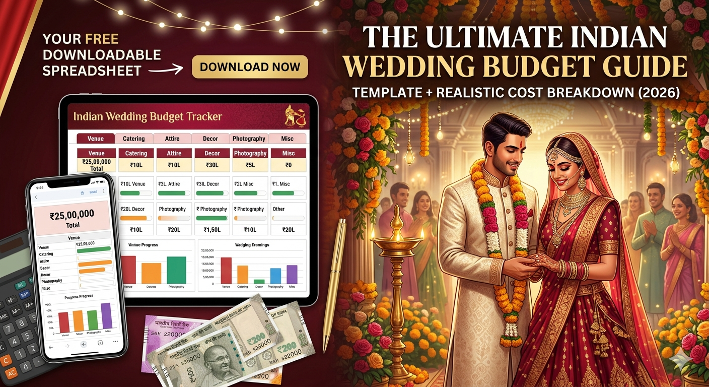 How to Create a Wedding Budget: Template + Cost Breakdown India