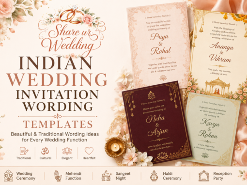 Indian Wedding Invitation Wording & Templates 2026: The Complete Guide for Every Ceremony, Culture, and Format Indian Wedding Invitation Wording & Templates 2026: The Complete Guide for Every Ceremony, Culture, and Format