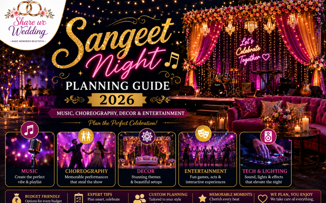 Sangeet Night Planning Guide: Music, Choreography, Decor and Entertainment 2026