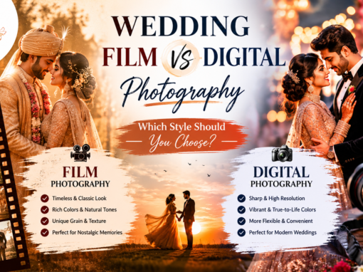 Wedding Film vs Digital Photography: The Honest Comparison for Modern Indian Brides Wedding Film vs Digital Photography: The Honest Comparison for Modern Indian Brides