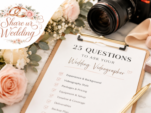 25 Questions to Ask Your Wedding Videographer (Before You Book) 25 Questions to Ask Your Wedding Videographer (Before You Book)