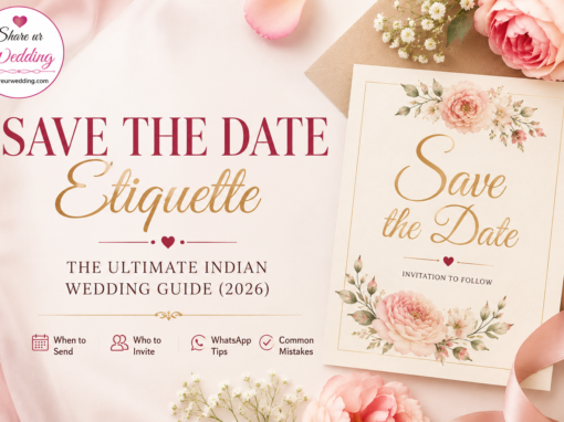 Save the Date Etiquette: The Complete Indian Wedding Guide (2026)
