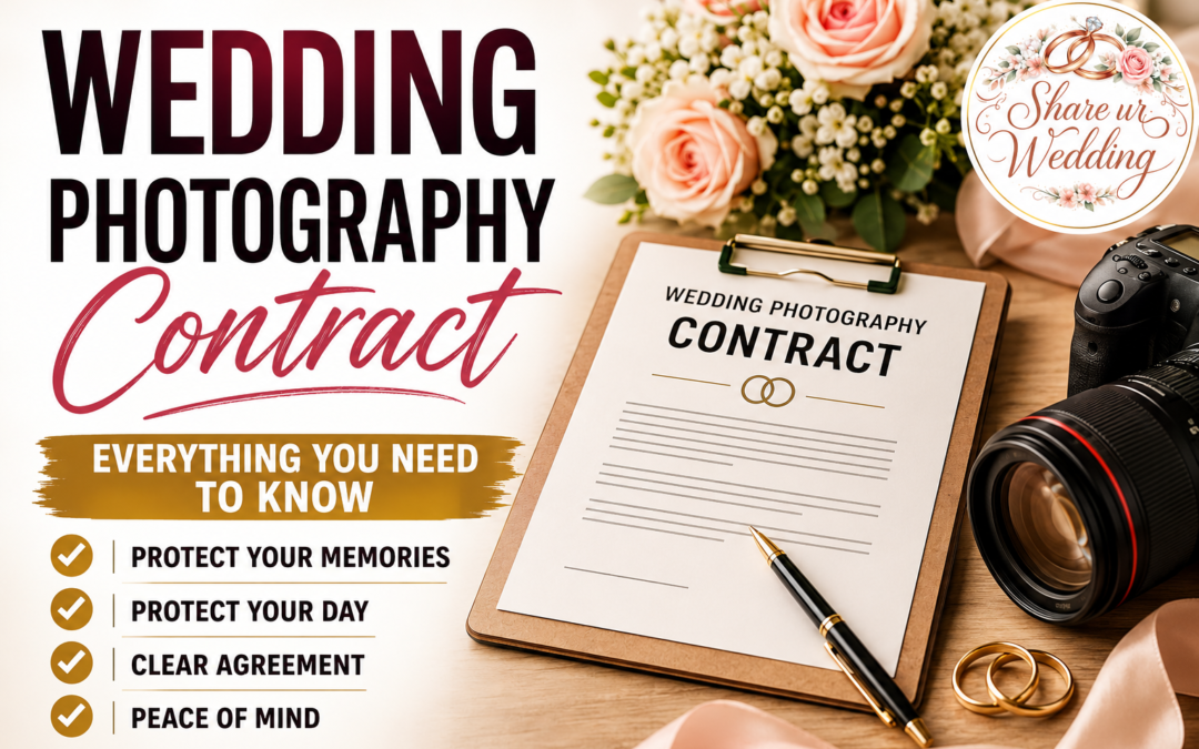 Wedding Photography Contract: The 15 Clauses Every Indian Couple Must Check Before Signing (2026)